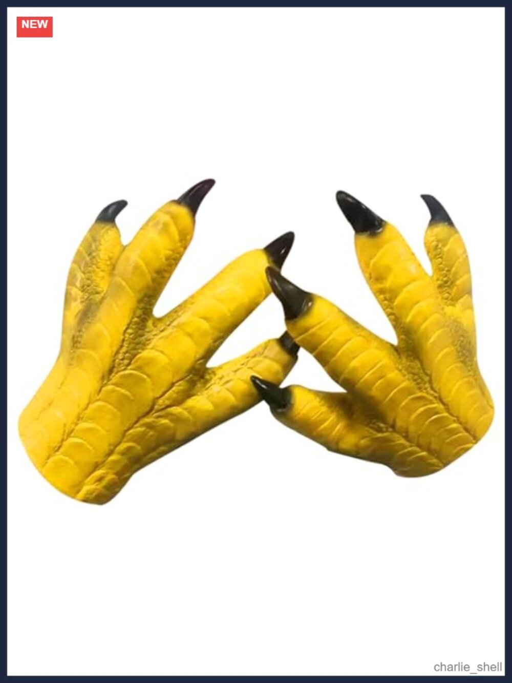 PURFUN Latex Bird Claw Gloves Realistic Eagle Hawk Cosplay Costume